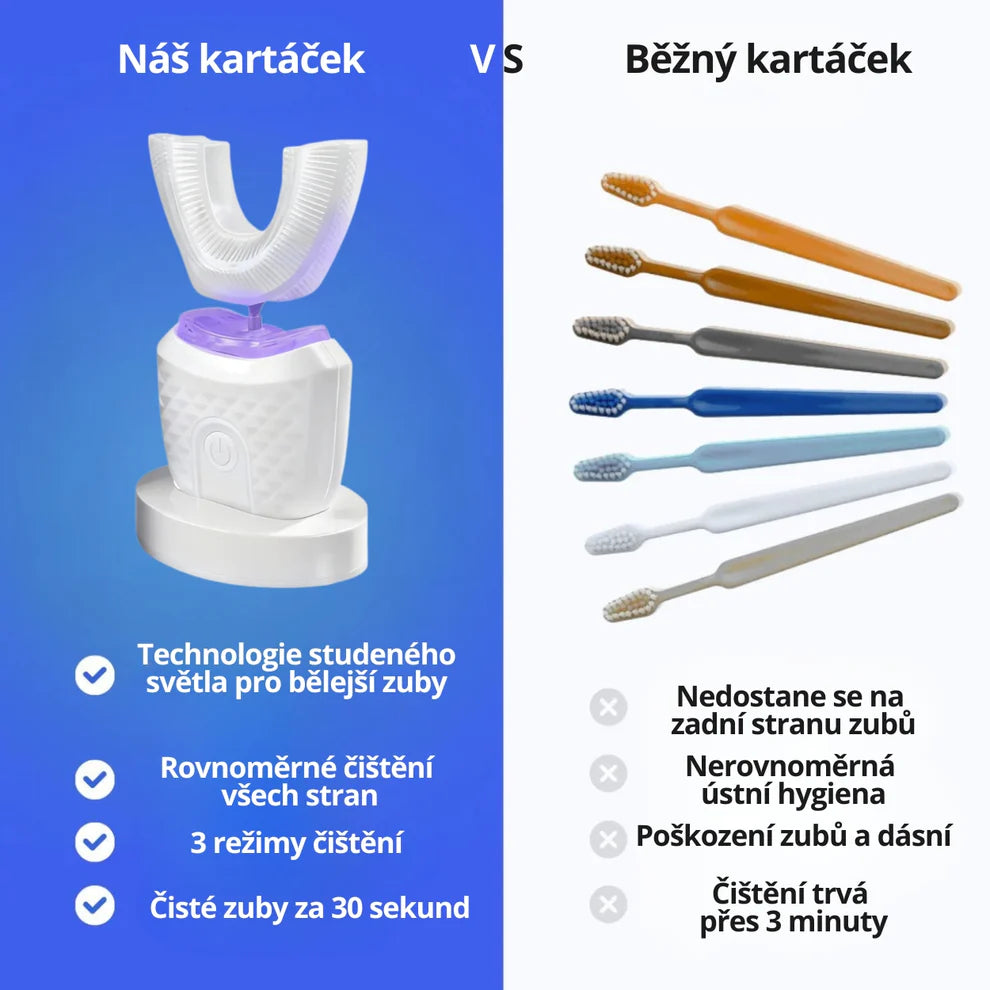 Bilezoubky- Elektrický kartáček